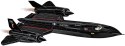 Model Armed Forces Lockheed SR-71 Blackbird