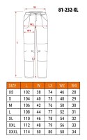 NEO tools 81-232-XL spodnie ochronne