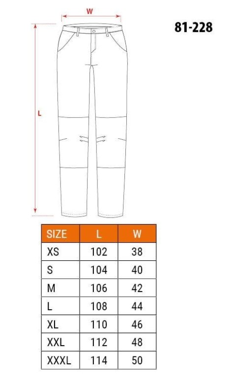 Spodnie ochronne NEO tools 81-228-M