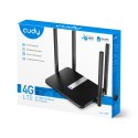 Cudy LT500 router bezprzewodowy Fast Ethernet Dual-band (2.4 GHz/5 GHz) 4G Czarny