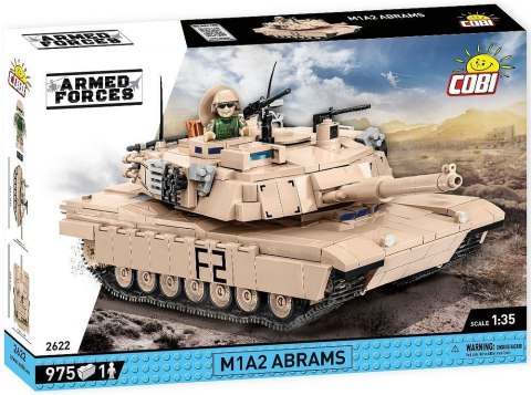 COBI 2622 Armed Forces Czołg M1A2 Abrams 975 klocków