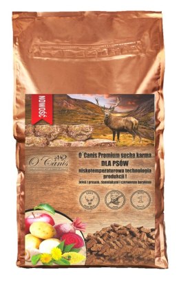 O´Canis Premium jeleń,ziemniak,burak dla psa 12kg