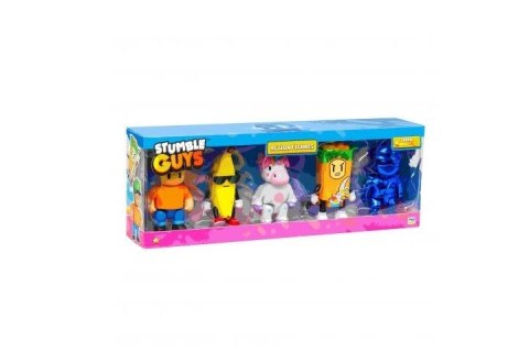 STUMBLE GUYS - 11,5 CM - ZESTAW 5 FIGUREK