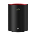 Cudy M3000 Dual-band (2.4 GHz/5 GHz) Wi-Fi 6 (802.11ax) Czarny, Czerwony 1 Wewnętrzne