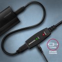 Axagon ADR-220 USB 2.0 A-M -> A-F active extension/repeater cable 20m - Kabel - Digital/Daten kabel USB USB A Czarny