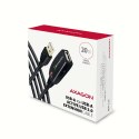 Axagon ADR-220 USB 2.0 A-M -> A-F active extension/repeater cable 20m - Kabel - Digital/Daten kabel USB USB A Czarny