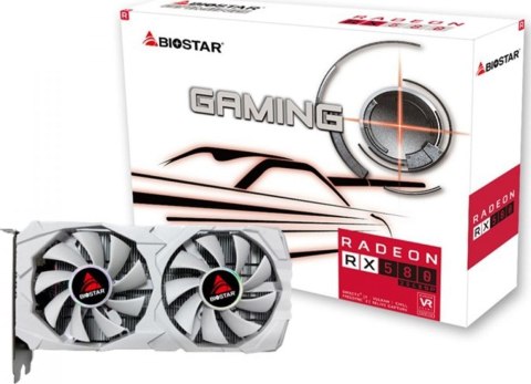 Karta graficzna BIOSTAR Radeon RX 580 8GB White D5