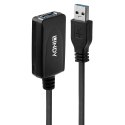 Lindy 43155 kabel USB USB 3.2 Gen 1 (3.1 Gen 1) 5 m USB A Czarny