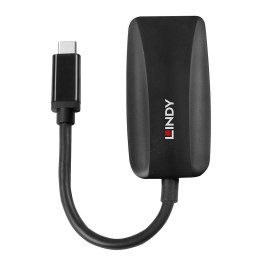 Lindy 43337 adapter kablowy 0,13 m USB Type-C DisplayPort Czarny