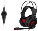 MSI FBA_S37-2100910-SV1 słuchawki/zestaw słuchawkowy Przewodowa Opaska na głowę Gaming Czarny, Czerwony