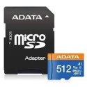 Karta pamięci MEMORY MICRO SDXC 512GB z adapterem ADATA