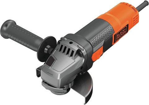 Black & Decker BLACK+DECKER BEG210-Qs Meuleuse d'Angle Poignée 3 Positions, 900 W, Noir, 115 mm