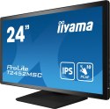 Iiyama ProLite T2452MSC-B1 monitor komputerowy 60,5 cm (23.8") 1920 x 1080 px Full HD LCD Ekran dotykowy Przeznaczony dla wielu 