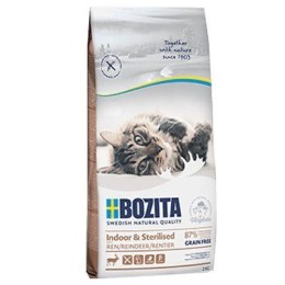 BOZITA Indoor & Sterilised Grain free Reindeer - sucha karma dla kotów wysterylizowanych - 10kg