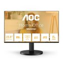 AOC 24B3HA2 monitor komputerowy 60,5 cm (23.8") 1920 x 1080 px Full HD LED Czarny