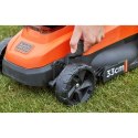 Black & Decker BCMW3318L2 Kosiarka do trawnika typu push Bateria Czarny, Pomarańczowy