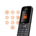 Gigaset S700H PRO Telefon w systemie DECT Nazwa i identyfikacja dzwoniącego Antracyt