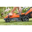 Black & Decker BCMW3318L2 Kosiarka do trawnika typu push Bateria Czarny, Pomarańczowy