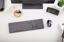 CHERRY KW 9100 SLIM klawiatura Uniwersalne RF Wireless + Bluetooth QWERTZ Niemiecki Czarny