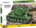 COBI 2731 Historical Collection WWII KV-2 - radziecki czołg ciężki 510 klocków