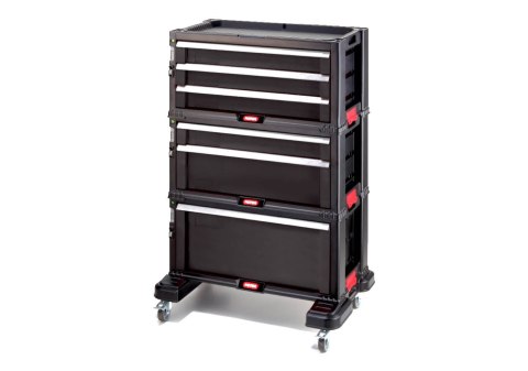 KETER REGAŁ / WÓZEK NARZĘDZIOWY - 6 SZUFLAD KETER TOOL CHEST