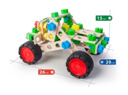 Zabawka konstrukcyjna Mały Konstruktor JUNIOR 3 in 1 OFF ROAD VEHICLE