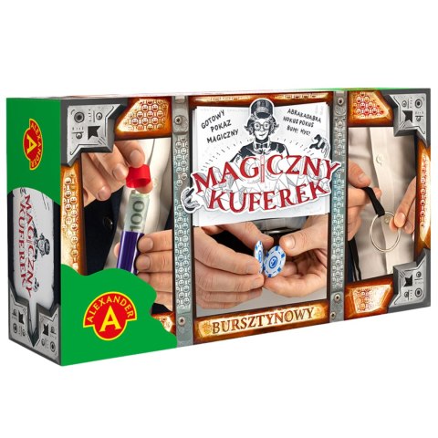 MAGICZNY KUFEREK - BURSZTYNOWY