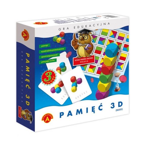 Sowa Mądra Głowa - Pamięć 3 D Maxi