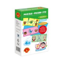 Zabawa i Nauka - Puzzle - Przed i po