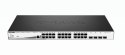 D-Link DGS-1210-28MP/E Switch łącze sieciowe zarządzalne 28-portowe Gigabit Ethernet PoE