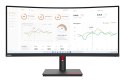 Lenovo ThinkVision T34w-30 LED display 86,4 cm (34") 3440 x 1440 px Wide Quad HD Czarny