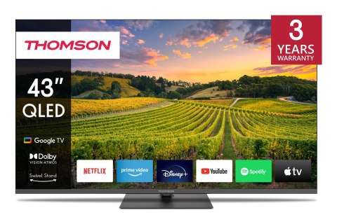 Telewizor LCD 43" QLED 4K THOMSON 43QG5C14