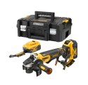 DEWALT SZLIFIERKA KĄTOWA AKUMULATOROWA 125MM LR 18V 2*5.0AH TSTAK