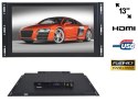 Monitor dotykowy ips open frame led 13califull hd vga hdmi usb av 12v 230v