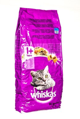 WHISKAS Adult Tuńczyk z warzywami - sucha karma dla kota - 14 kg