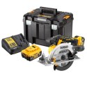 DEWALT PILARKA TARCZOWA AKUMULATOROWA 165MM XR BL 18V 2*5.0AH