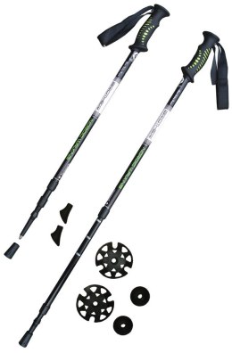 Kije Trekkingowe Regulowane ACRA 72 - 145 cm