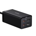 2w1 Ładowarka sieciowa GaN5 Pro + HUB konwerter HDMI 4K 2x USB-C USB-A czarny