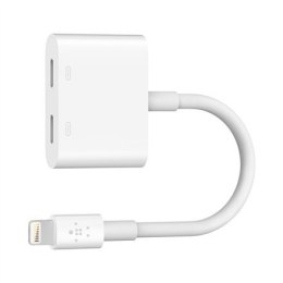 Belkin Belkin Kabel Lightning Audio + Ładowanie RockStar, 11,5 cm, Biały