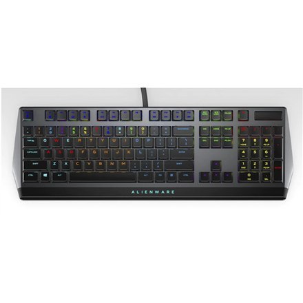 Dell Dell | English | Numeric keypad | AW510K | Mechanical Gaming Keyboard | Alienware Gaming Keyboard | RGB LED light | PL | Dark Gr