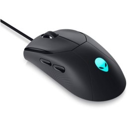 Dell Dell | Gaming Mouse | Alienware AW320M | Przewodowa | Przewodowa - USB Typ A | Czarna