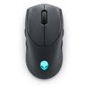 Dell Dell | Gaming Mouse | Alienware AW720M | Przewodowa/bezprzewodowa | Przewodowa - USB Typ A | Czarna