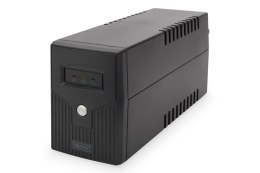 Digitus Digitus | Line-Interactive UPS | Line-Interactive UPS DN-170063, 600VA, 360W, 1x akumulator 12V/7Ah, 2x gniazdo CEE 7/7, 2x RJ-1