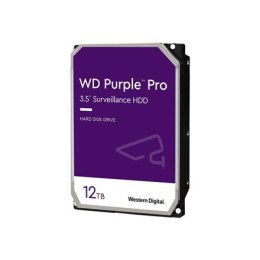 Western Digital Dysk twardy do monitoringu Western Digital Purple Pro WD121PURP o pojemności 12000 GB, z prędkością obrotową 7200 RPM