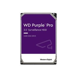 Western Digital Dysk twardy do monitoringu Western Digital Purple Pro WD121PURP o pojemności 12000 GB, z prędkością obrotową 7200 RPM