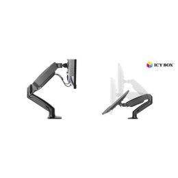 Raidsonic ICY BOX IB-MS303-T Monitor stand with desk mounted base for a screen size up to 27