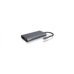 Raidsonic Icy Box IB-DK4040-CPD USB Type-C™ DockingStation with two video interfaces Raidsonic