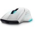 Dell Dell | Gaming Mouse | AW620M | Przewodowa/bezprzewodowa | Alienware Wireless Gaming Mouse | Lunar Light