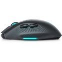 Dell Dell | Gaming Mouse | AW620M | Przewodowa/bezprzewodowa | Alienware Wireless Gaming Mouse | Dark Side of the Moon