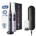 Oral-B Oral-B | iO 9 Seria Duo | Elektryczna szczoteczka do zębów | Ładowana | Dla dorosłych | Kolor czarny onyks/róż | Liczba głowic w